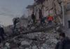 Руини след труса в Албания