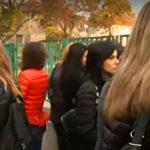 Протест в подкрепа на помощник-възпитателката Стефка Табакова от ДГ "Мир" в Пловдив