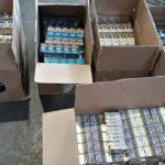Иззеха 60 000 къса цигари, опаковани за Великобритания като книги и дрехи