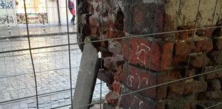 Колоните на бул. Христо Ботев се рушат