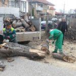 Щети след бурята