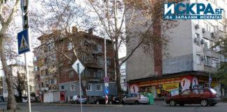 Катастрофа затрудни движението на кръстовището на бул. Сан Стефано и ул. Гладстон в Бургас