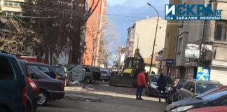 Авария на ул. Цариградска в Бургас