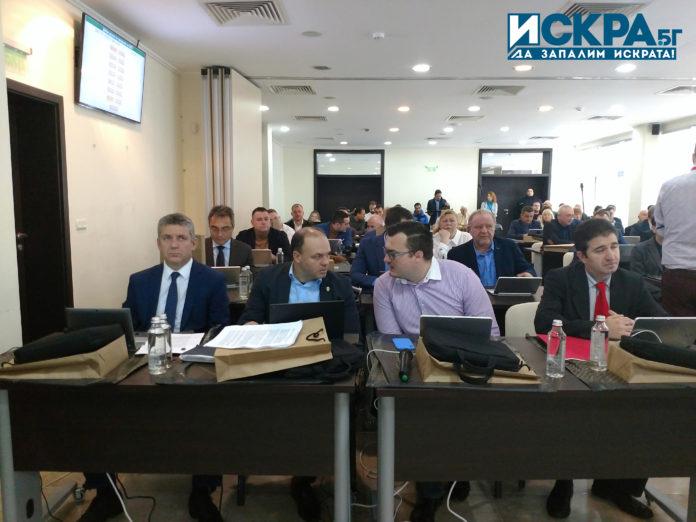 Заседание на Общинския съвет в Бургас