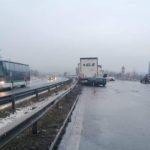 Верижна катастрофа на АМ Тракия край Вакарел