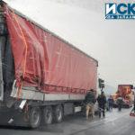 Верижна катастрофа на АМ Тракия край Вакарел
