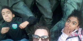 Майката и децата. Снимка: Фейсбук, Olya Obreikova