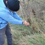 Претърсване на мястото на убийството