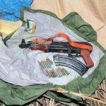 Претърсване на мястото на убийството