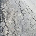 Част от новоасфалтирания път