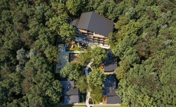 Изглед към хотела. Снимка: Utopia Forest