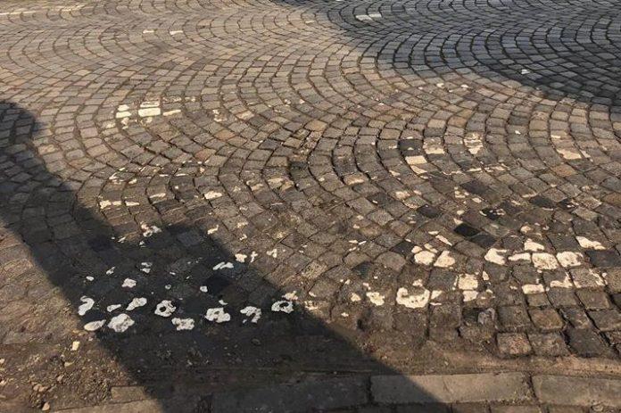 Пешеходна пътека в квартал Красно село в София