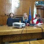 Отляво надясно: Величка Величкова, Весна Балтина и Мариета Николова