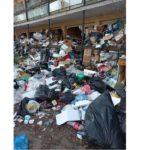 Боклук на станция Булгартабак в Несебър