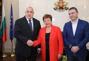 Бойко Борисов, Кристалина Георгиева и Владислав Горанов