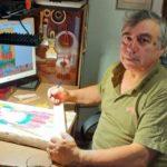 Иконописецът. Снимка: Фейсбук, Тошко Вачев