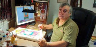 Иконописецът. Снимка: Фейсбук, Тошко Вачев