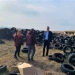 Проверка на депо за гуми край Атанасовско езеро