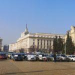 Протест на автоинструкторите в София