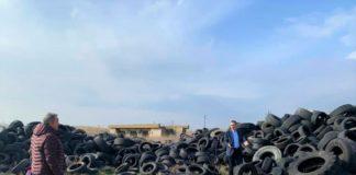 Проверка на депо за гуми край Атанасовско езеро