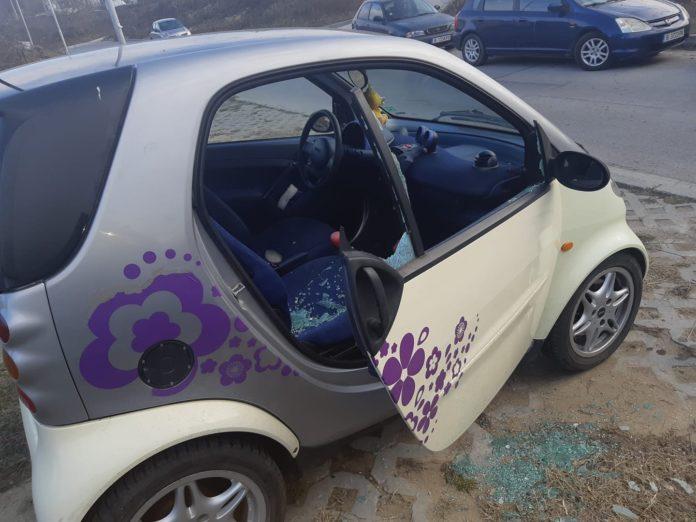 Разбит автомобил във Варна