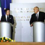 Бойко Борисов и Джузепе Конте