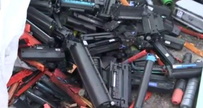 Употребените тонер касети