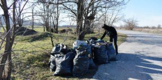 Отпадъци край Асеновград