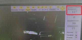 Нарушител с висока скорост