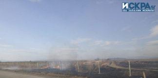 Пожар край Сливен