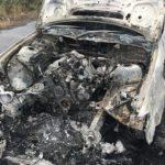 Изгоряла кола