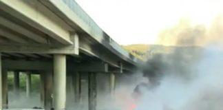 Пожар на АМ "Струма"