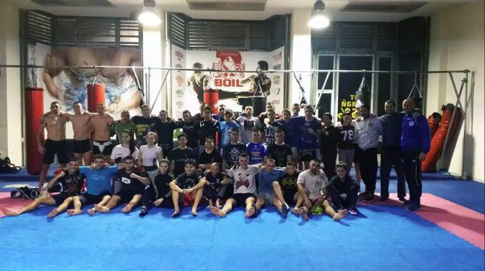 Кикбокс тренировка