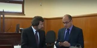 Николай Банев в съда