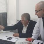 Проф. д-р Асен Балтов и д-р Стоян Христов