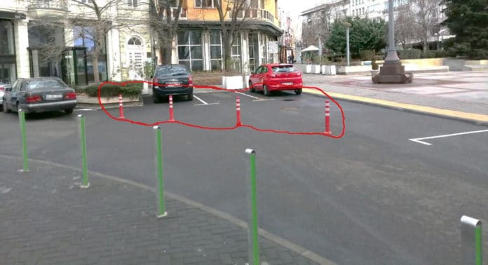 Паркиране до община Бургас