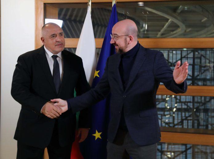 Бойко Борисов и Шарл Мишел