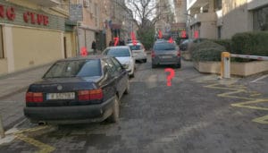 Паркиране до община Бургас