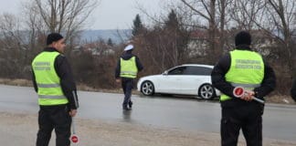 Полиция, проверка, автомобил, пътни полицаи