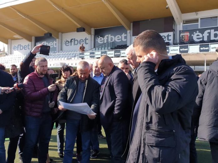 Среща на Бойко Борисов с Локомотив-Пловдив