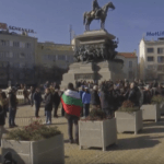 Протест на фенове на Левски