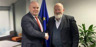 Гешев и Тимерманс. Снимка: Прокуратура на Република България