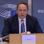 Еврокомисар Оливер Вархели