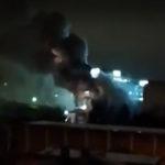 Пожар в търговски център в кв. Гео Милев