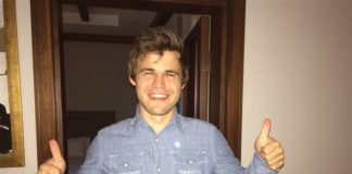 Снимка: Фейсбук, Magnus Carlsen