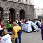 Протест на медицинските специалисти