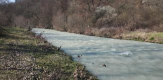 Замърсиха река Тополница с хвост