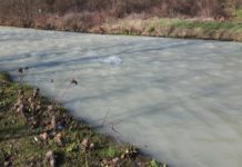 Замърсената река Тополница