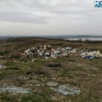 Незаконно сметище преди село Твърдица