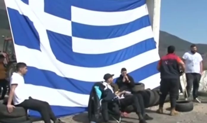 Протестиращи. Снимка: Снимка: Скрийншот от видео на NOVA